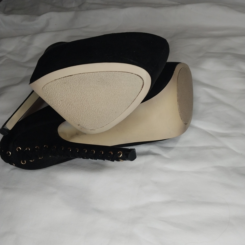 ShoeMint Lydia Black Women's Pumps Size 10.5 - Picture 9 of 12